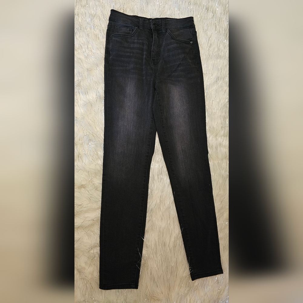 Kendall & Kylie The Kontour High Rise Classic Black Women's Jeans Sz 7/28